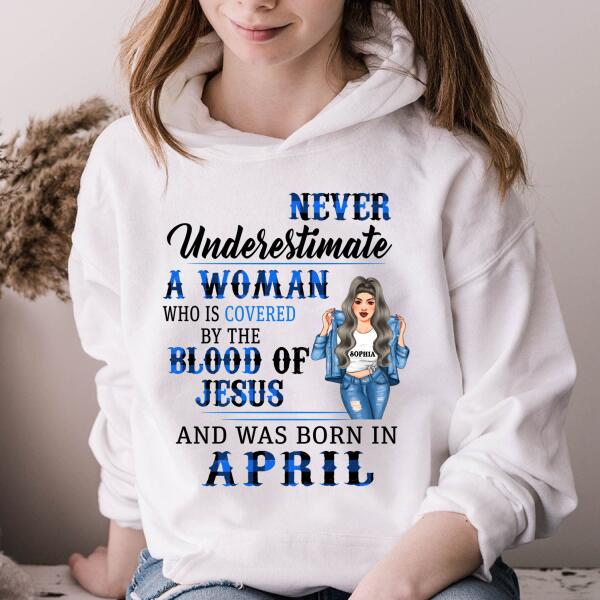 April Birthday Shirt, Custom Birthday Shirt, Queens Born In April, April Birthday Shirts For Woman, April Birthday Gifts