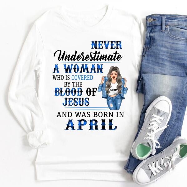 April Birthday Shirt, Custom Birthday Shirt, Queens Born In April, April Birthday Shirts For Woman, April Birthday Gifts
