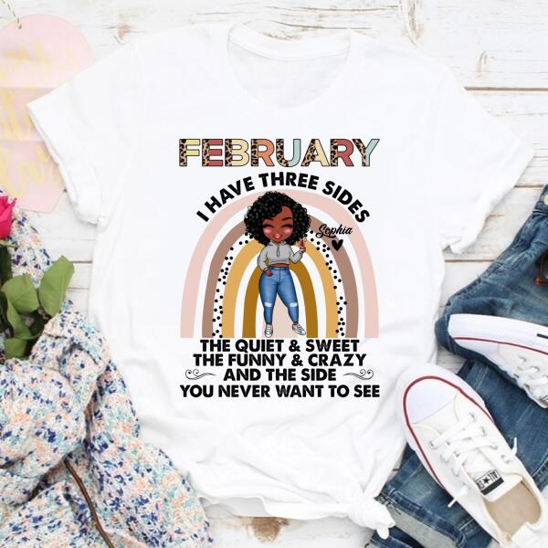 February Birthday Shirt, Custom Birthday Shirt, Queens Born In February, February Birthday Gifts, February shirts for Woman