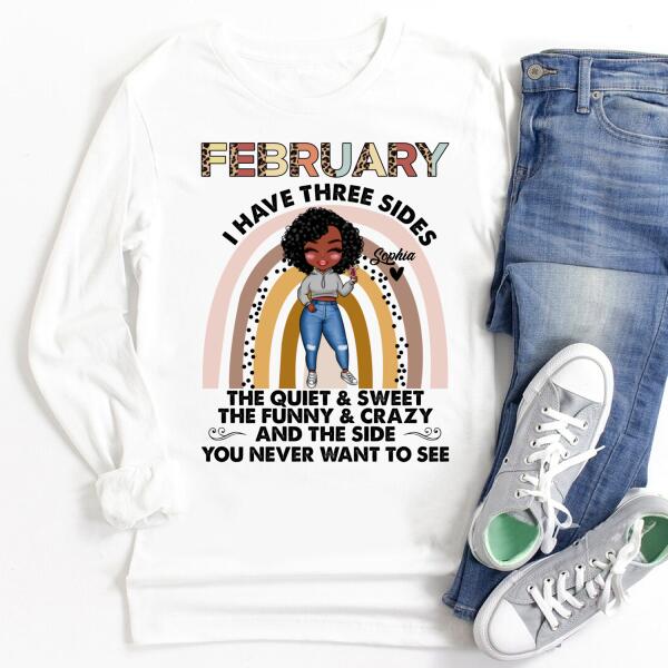 February Birthday Shirt, Custom Birthday Shirt, Queens Born In February, February Birthday Gifts, February shirts for Woman