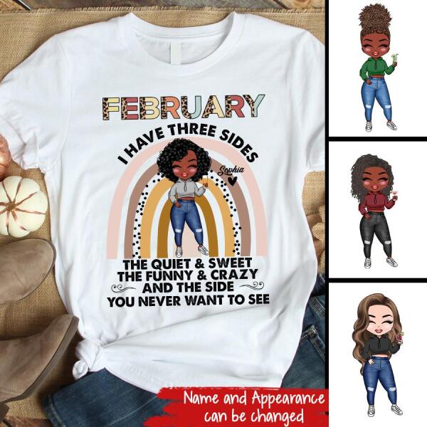 February Birthday Shirt, Custom Birthday Shirt, Queens Born In February, February Birthday Gifts, February shirts for Woman