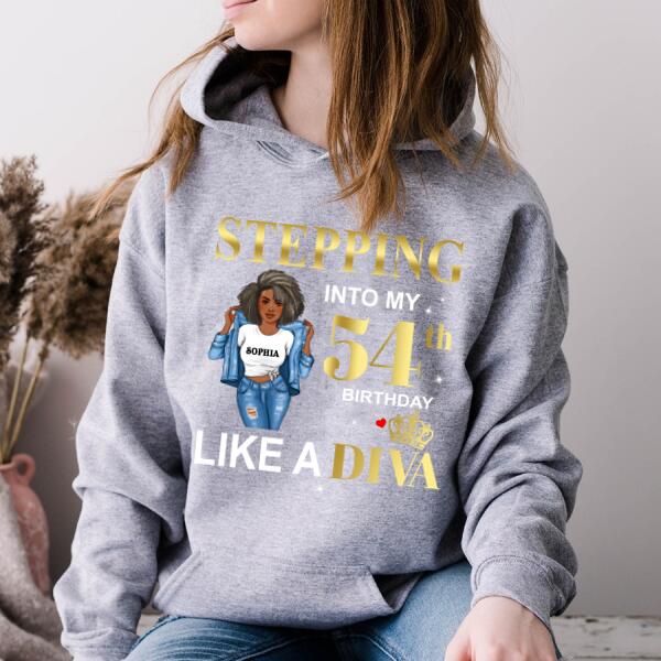 54th Birthday Shirts For Her, Personalised 54th Birthday Gifts, 54 And Fabulous Shirt, 54th Birthday Shirt Ideas, Gift Ideas 54th Birthday Woman-HCT