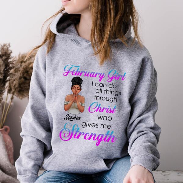 February Birthday Shirt, Custom Birthday Shirt, Queens Born In February, February Birthday Gifts, February shirts for Woman