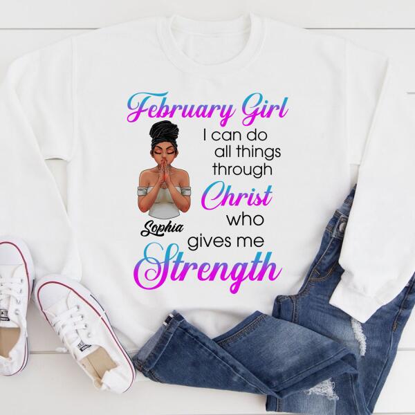 February Birthday Shirt, Custom Birthday Shirt, Queens Born In February, February Birthday Gifts, February shirts for Woman