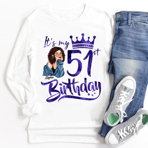 Chapter 51, Fabulous Since 1971 51th Birthday Unique T Shirt For Woman, Custom Birthday Shirt, Her Gifts For 51 Years Old , Turning 51 Birthday Cotton Shirt-HCT