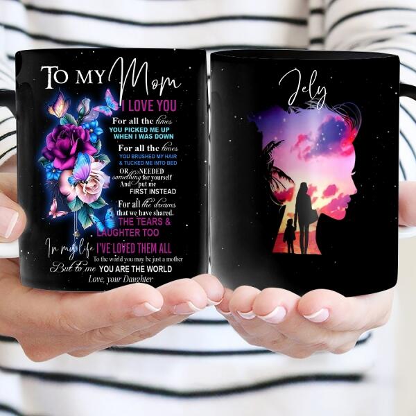 Custom Mothers Day Mug, Mother&#39;s Day Gift From Daughter, Mothers Day Mug, Happy Mother Day Mug, Cute Mothers Day Gifts From Daughter, Mothers Day Cup, Mother Day Gift, Coffee Cup