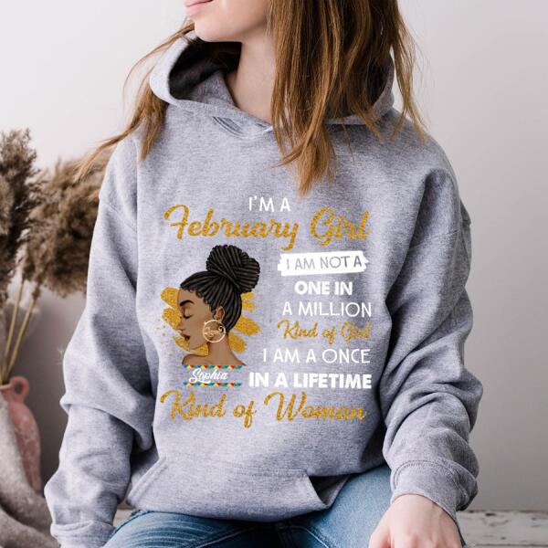 February Birthday Shirt, Custom Birthday Shirt, Queens Born In February, February Birthday Gifts, February shirts for Woman
