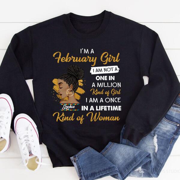 February Birthday Shirt, Custom Birthday Shirt, Queens Born In February, February Birthday Gifts, February shirts for Woman