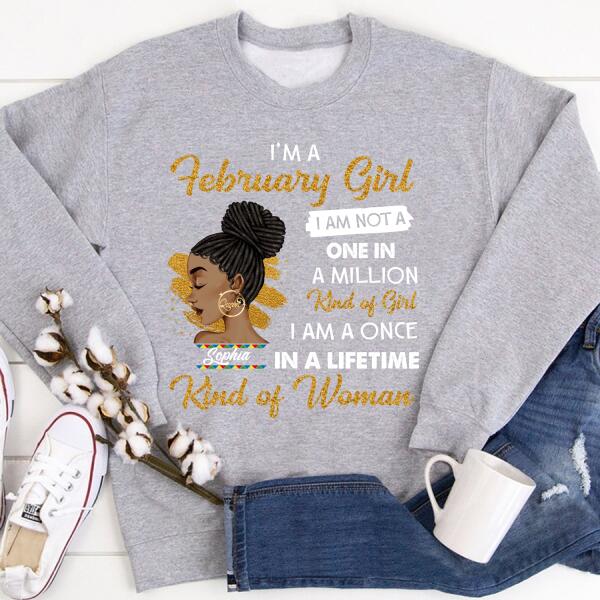 February Birthday Shirt, Custom Birthday Shirt, Queens Born In February, February Birthday Gifts, February shirts for Woman