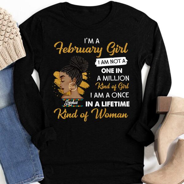 February Birthday Shirt, Custom Birthday Shirt, Queens Born In February, February Birthday Gifts, February shirts for Woman