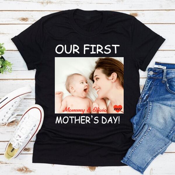 Personalized Mothers Day Shirts, Mom And Daughter Matching Shirt, Mother Daughter Shirts, Mother&#39;s Day Shirt, T Shirt For Mom And Daughter, Mother Day Gift