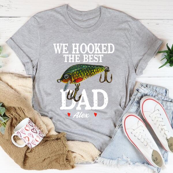 Personalized fathers day shirts, Father‘s Day T Shirts, fathers day fishing shirt, Fathers Day Shirts For Dad, Happy Fathers Day Shirts, Father Day Gift