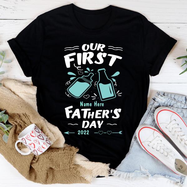 Personalized fathers day shirts, matching outfits for dad and son, Father‘s Day Tee Shirts, dad and son matching shirt, father son shirts, Funny fathers Day Shirts, Father Day Gift