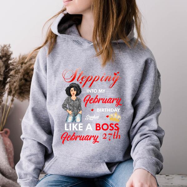 February Birthday Shirt, Custom Birthday Shirt, Queens Born In February, February Birthday Gifts, February shirts for Woman