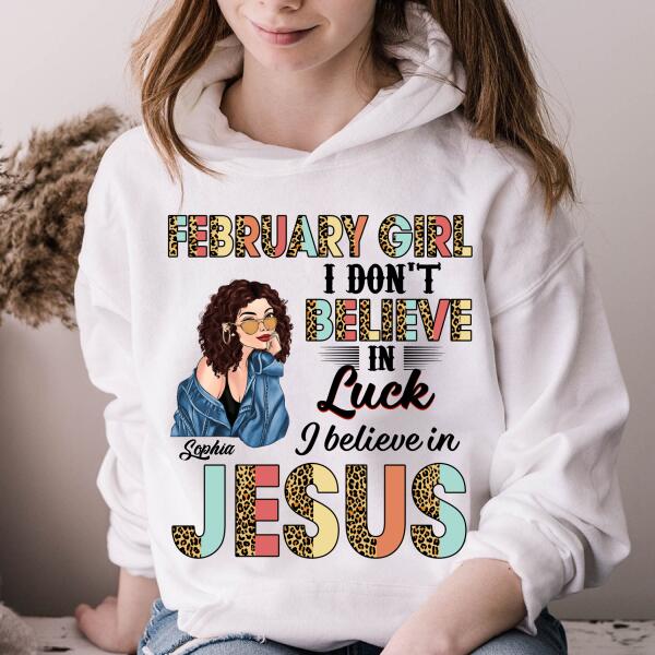 Custom February Birthday Shirt For Woman, Queens Are Born In February Gifts, Melanin Afro Woman Shirt, Black Girl Tee, Afro Queen Gift