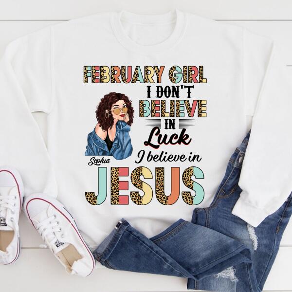 Custom February Birthday Shirt For Woman, Queens Are Born In February Gifts, Melanin Afro Woman Shirt, Black Girl Tee, Afro Queen Gift