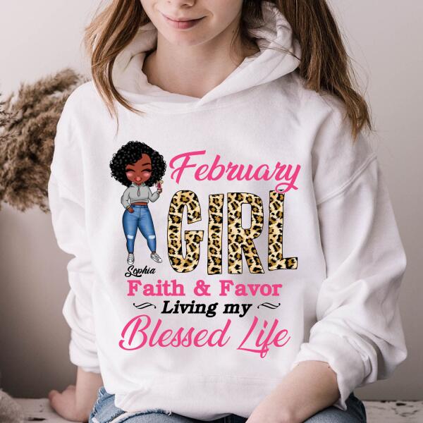 February Birthday Shirt, Custom Birthday Shirt, Queens Born In February, February Birthday Gifts, February shirts for Woman