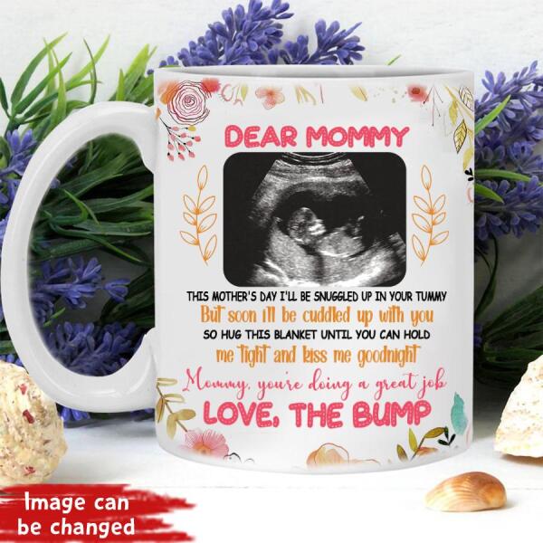 Personalized Mom mug, Mother‘s Day Mug, Love Bump, Happy Mothers Day Mug, Funny Mom Coffee Mugs, Mothers Day Cup, First Mothers Day Gift, Mother Day Gift, Coffee Cups