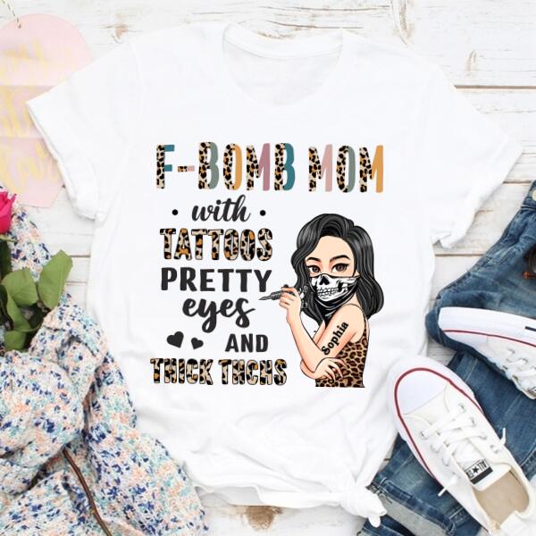 Personalized Mothers Day Shirts, Mom Shirt, Tatoo Shirt, Mama Shirts, First mothers day shirt, T Shirt For Mom, Mother Day Gift