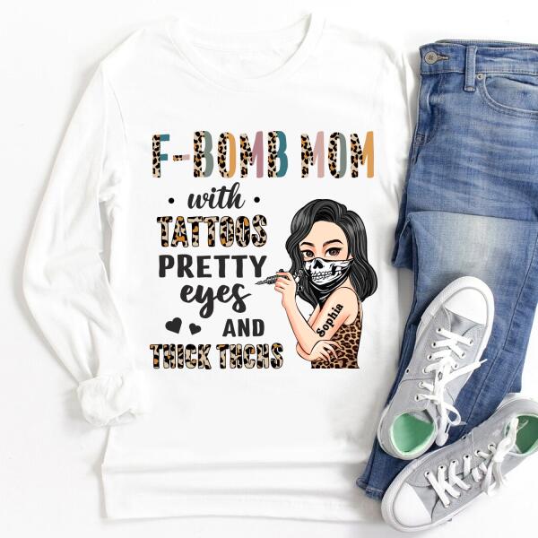 Personalized Mothers Day Shirts, Mom Shirt, Tatoo Shirt, Mama Shirts, First mothers day shirt, T Shirt For Mom, Mother Day Gift