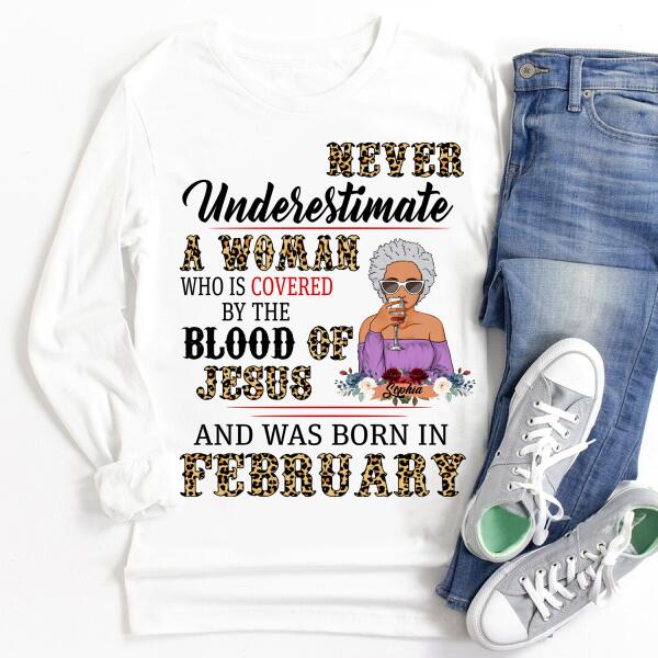February Birthday Shirt, Custom Birthday Shirt, Queens Born In February, February Birthday Gifts, February shirts for Woman
