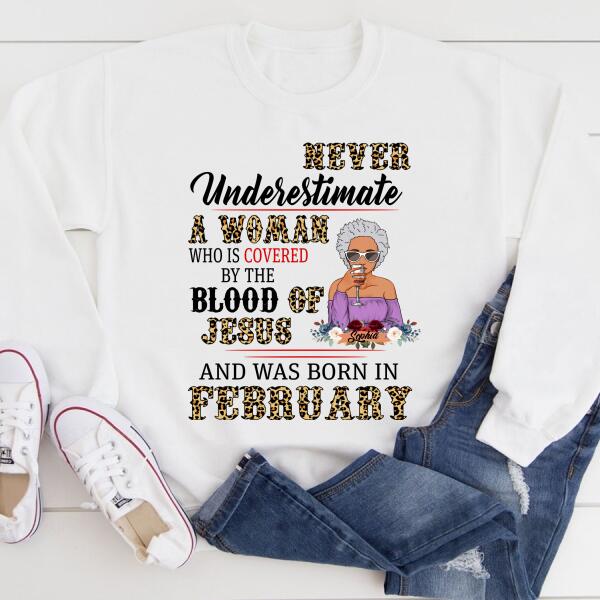 February Birthday Shirt, Custom Birthday Shirt, Queens Born In February, February Birthday Gifts, February shirts for Woman