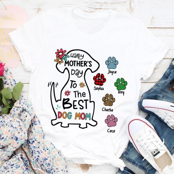 Custom Mothers Day Shirt, Happy Mother Day Shirt, Mother&#39;s Day T Shirt, Dog Mom Shirt, Mother&#39;s Day Tee Shirts, Funny Mothers Day Shirts, Mother Day Gift