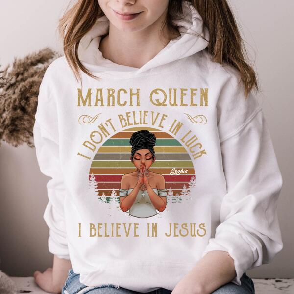 March Birthday Shirt, Custom Birthday Shirt, Queens Born In March, March Birthday Gifts, March shirts for Woman