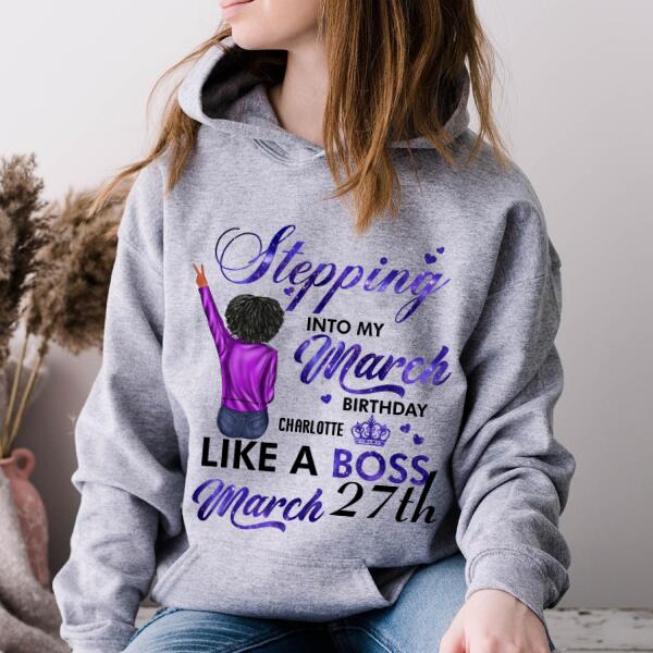 March Birthday Shirt, Custom Birthday Shirt, Queens Born In March, March Birthday Gifts, March shirts for Woman