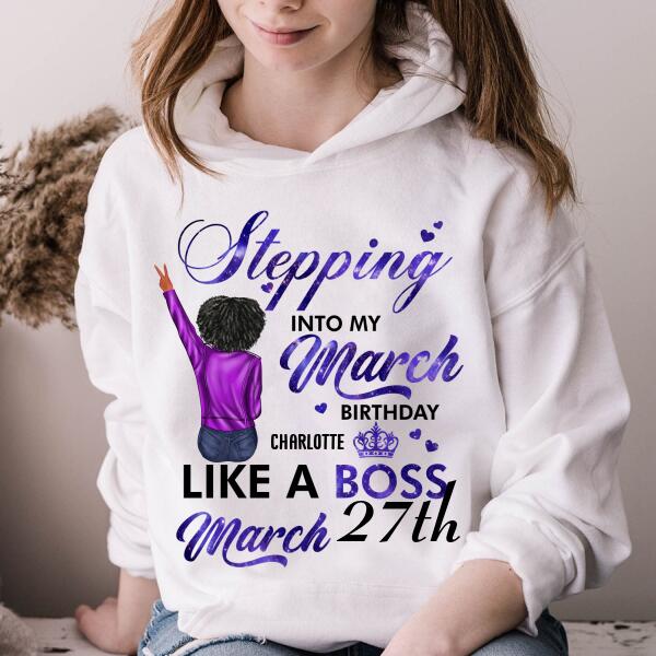 March Birthday Shirt, Custom Birthday Shirt, Queens Born In March, March Birthday Gifts, March shirts for Woman