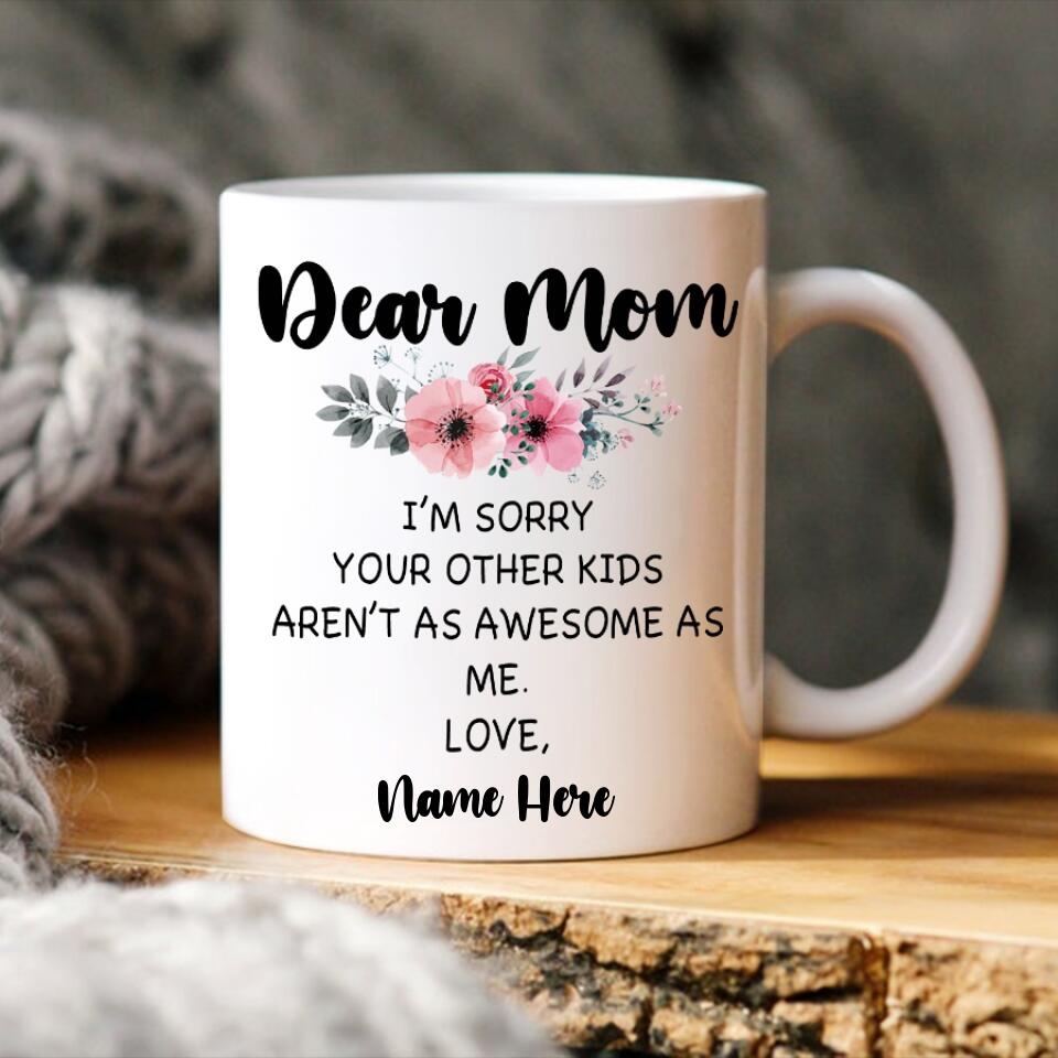 Custom Mothers Day Mug, Mothers Day Mug, Mom Coffee Mug, Happy Mother Day Mug, Dog Mom Shirt Mom Lover Gift, Mothers Day Cup, Mother Day Gift