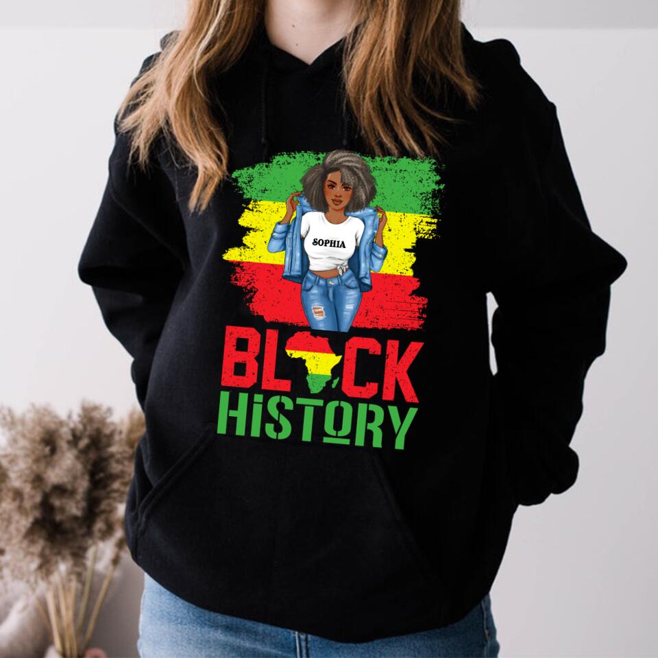 I Am Black History - Black History Month &amp; Pride Gift T-Shirt