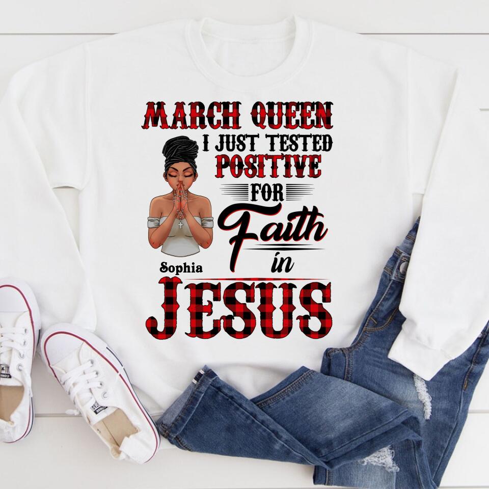 March Birthday Shirt, Custom Birthday Shirt, Queens Born In March, March Birthday Gifts, March shirts for Woman