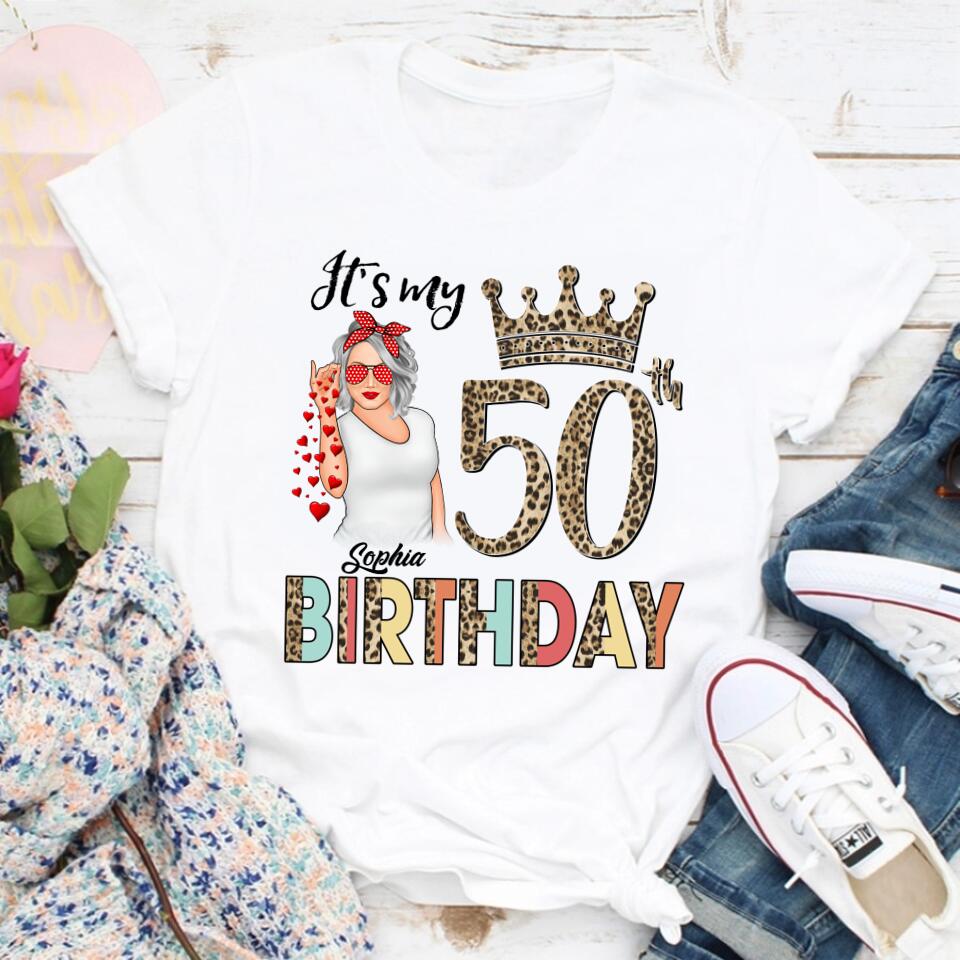 50th Birthday Shirts, Custom Birthday Shirts, Turning 50 Shirt, Women Turning 50 and Fabulous Shirt, 1973 Shirt, Best Gifts for Women Turning 50.