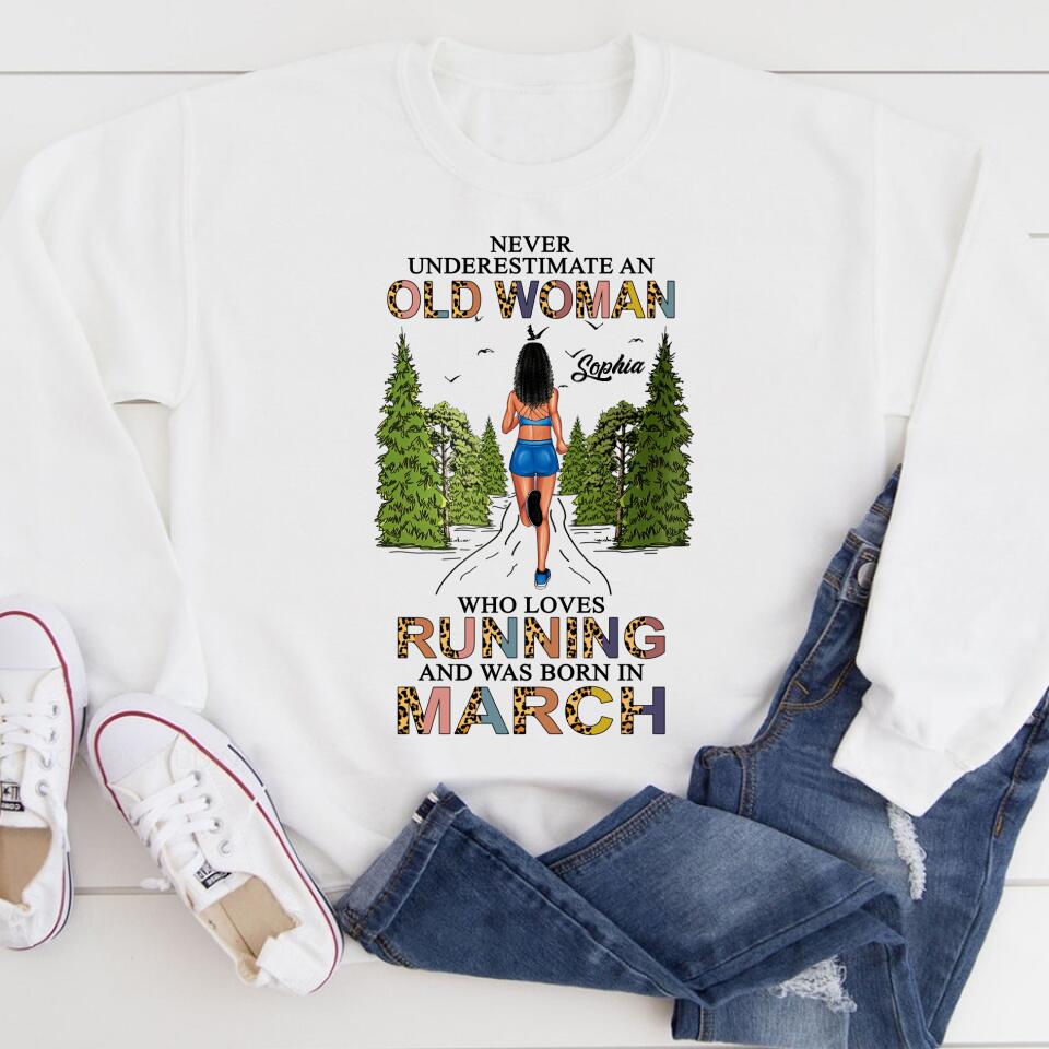 March Birthday Shirt, Custom Birthday Shirt, Queens Born In March, March Birthday Gifts, March shirts for Woman, Custom running shirts, Birthday running shirt