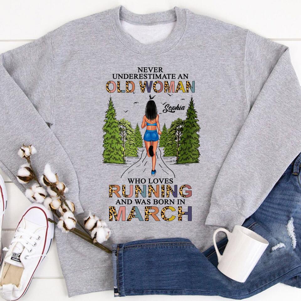 March Birthday Shirt, Custom Birthday Shirt, Queens Born In March, March Birthday Gifts, March shirts for Woman, Custom running shirts, Birthday running shirt