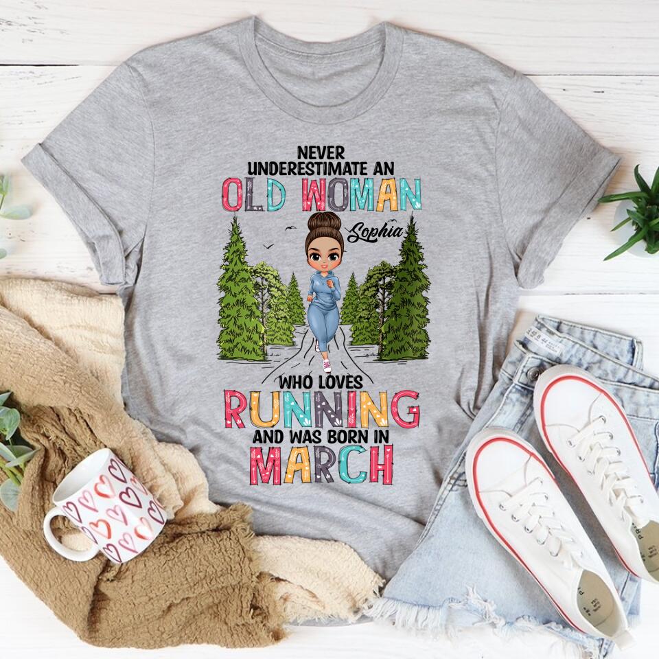 March Birthday Shirt, Custom Birthday Shirt, Queens Born In March, March Birthday Gifts, March Shirts For Woman, Custom Running Shirts, Birthday Running Shirt