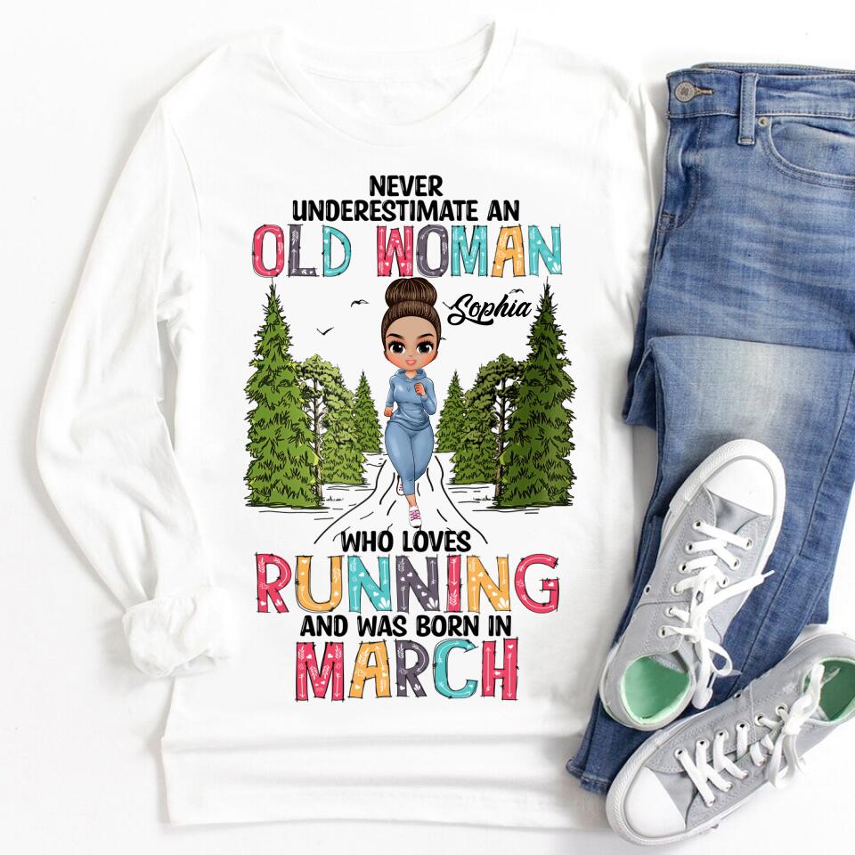 March Birthday Shirt, Custom Birthday Shirt, Queens Born In March, March Birthday Gifts, March Shirts For Woman, Custom Running Shirts, Birthday Running Shirt