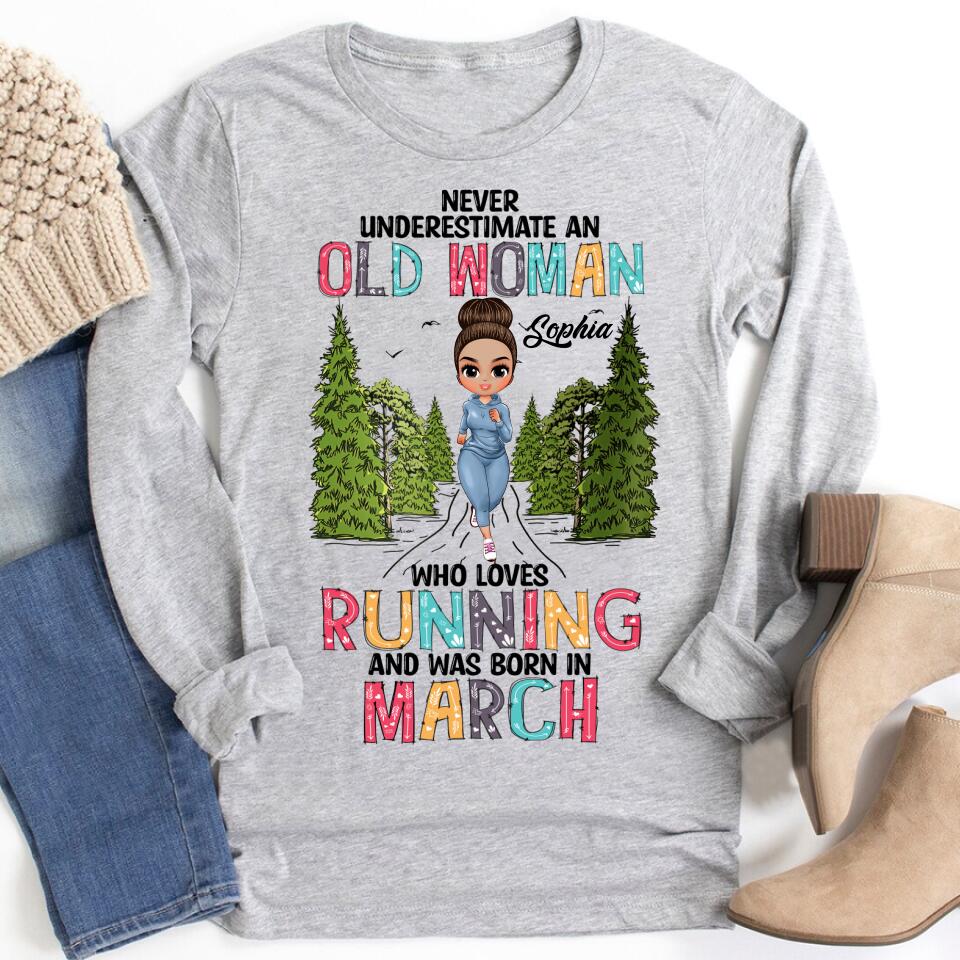 March Birthday Shirt, Custom Birthday Shirt, Queens Born In March, March Birthday Gifts, March Shirts For Woman, Custom Running Shirts, Birthday Running Shirt