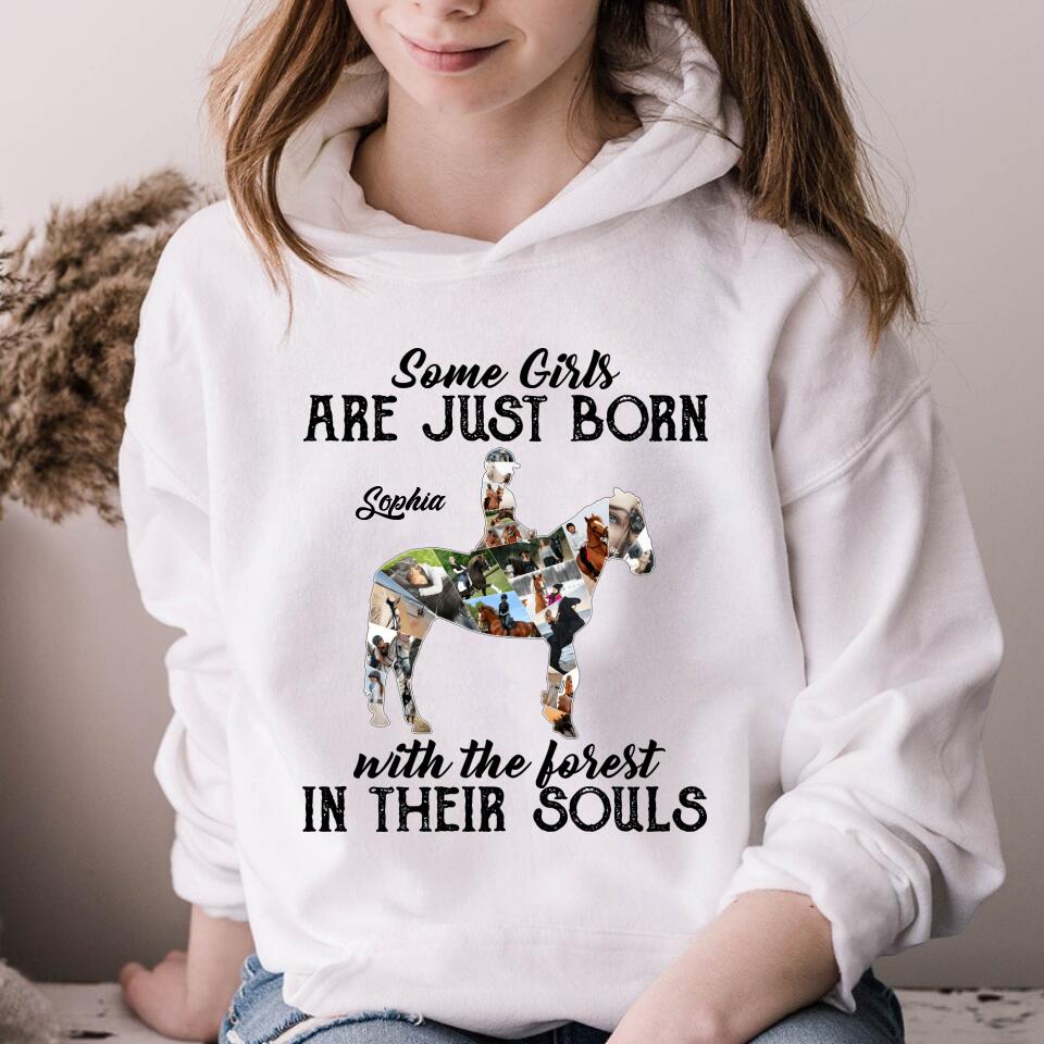 Some Girls Are Just Born With The Forest In Their Souls T Shirt