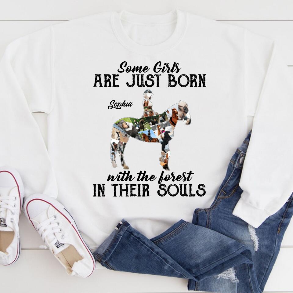 Some Girls Are Just Born With The Forest In Their Souls T Shirt