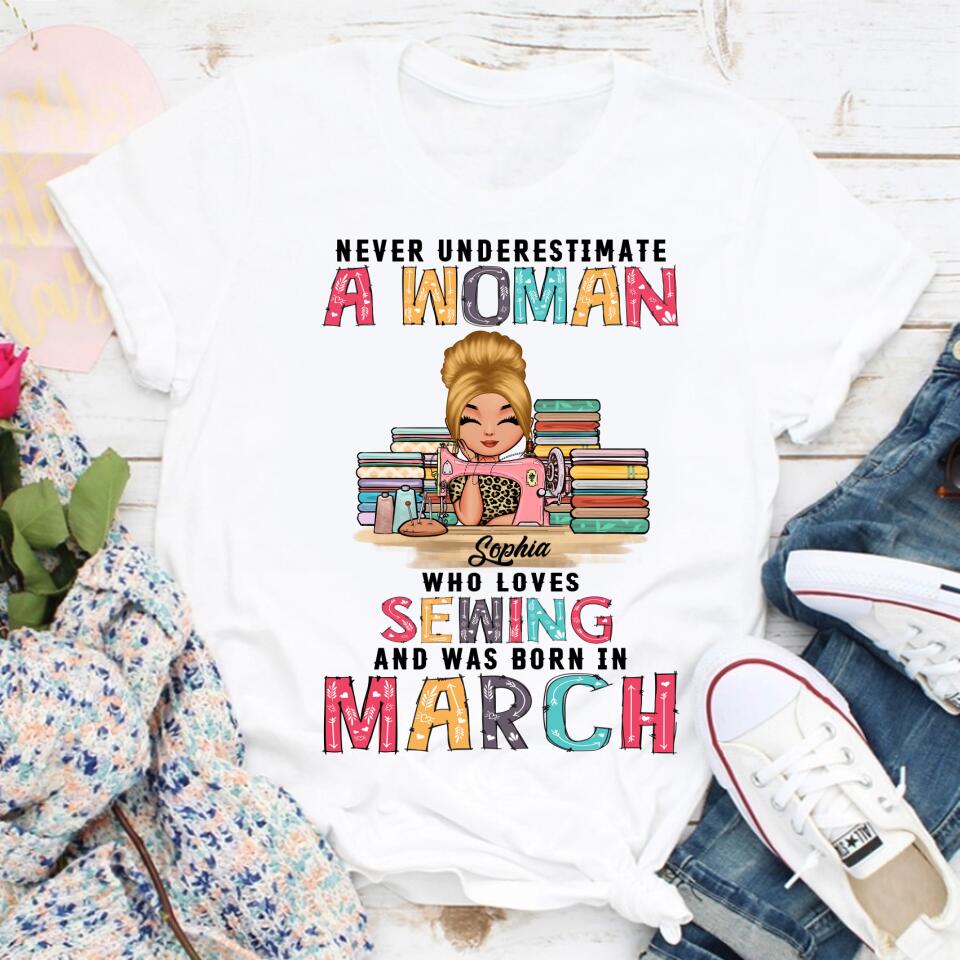 March Birthday Shirts, Custom Birthday Shirt, A Queen Was Born In March, March Birthday Gifts, March Birthday Shirts For Women