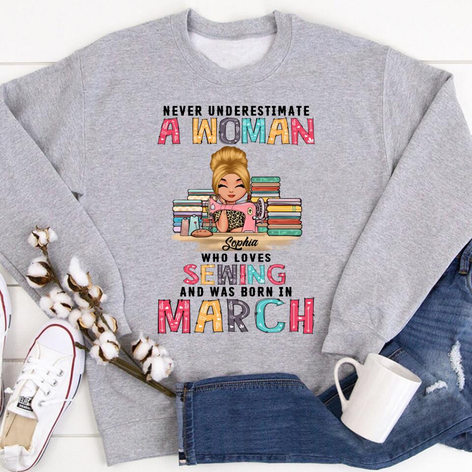 March Birthday Shirts, Custom Birthday Shirt, A Queen Was Born In March, March Birthday Gifts, March Birthday Shirts For Women