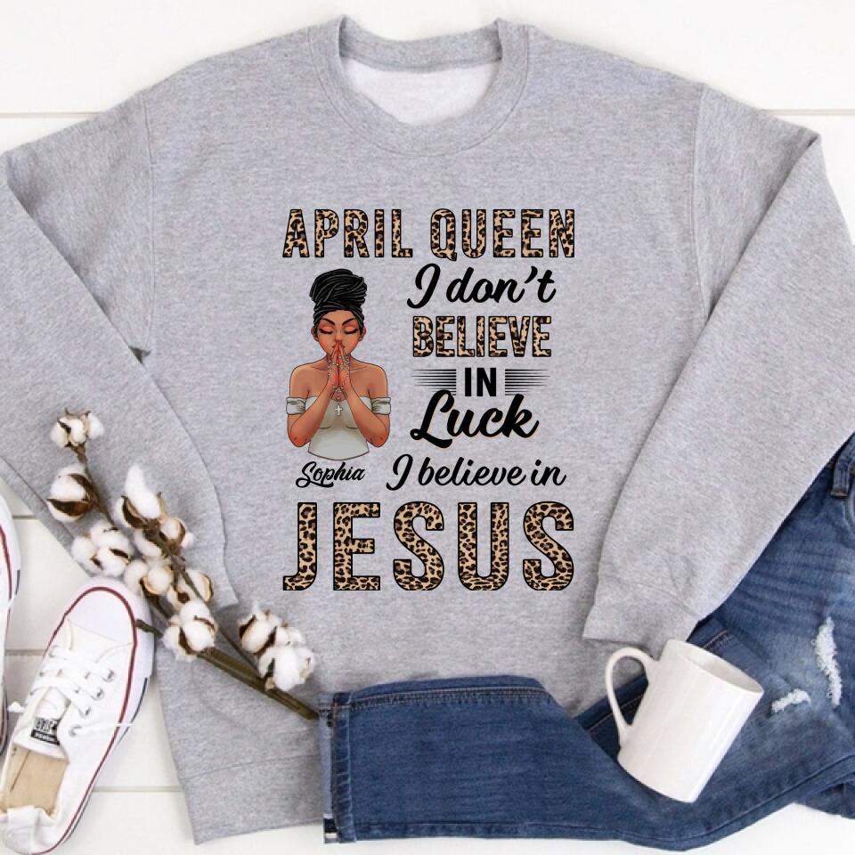 April Birthday Shirt, Custom Birthday Shirt, Queens Born In April, April Birthday Gifts, April shirts for Woman