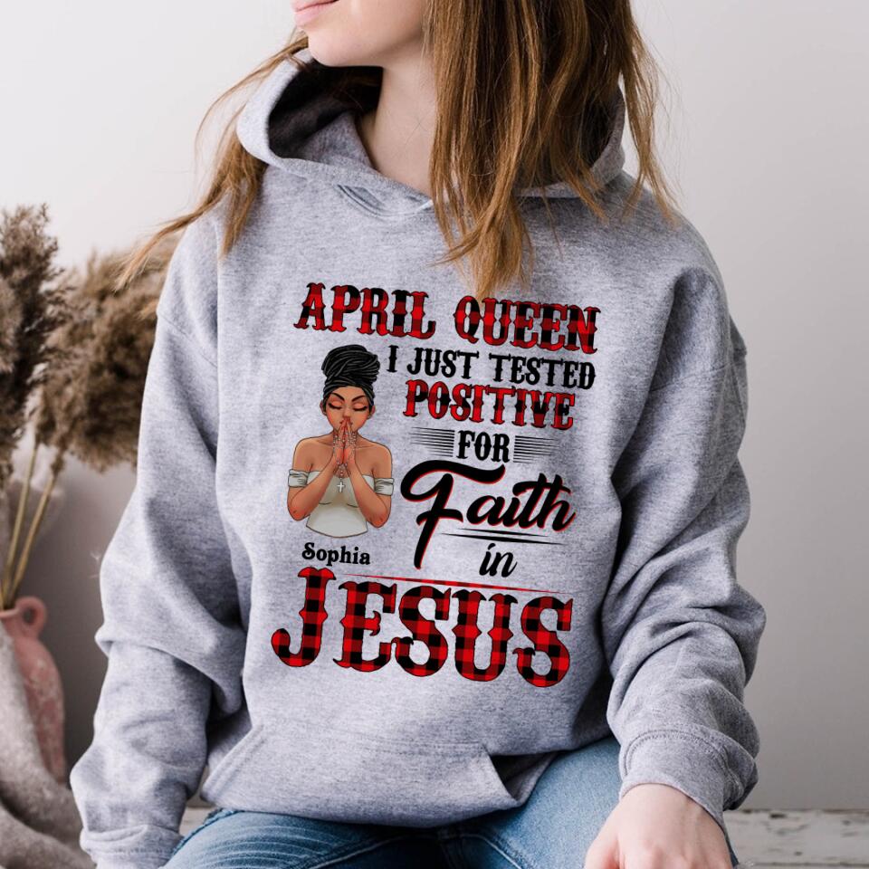 April Birthday Shirt, Custom Birthday Shirt, Queens Born In April, April Birthday Gifts, April shirts for Woman