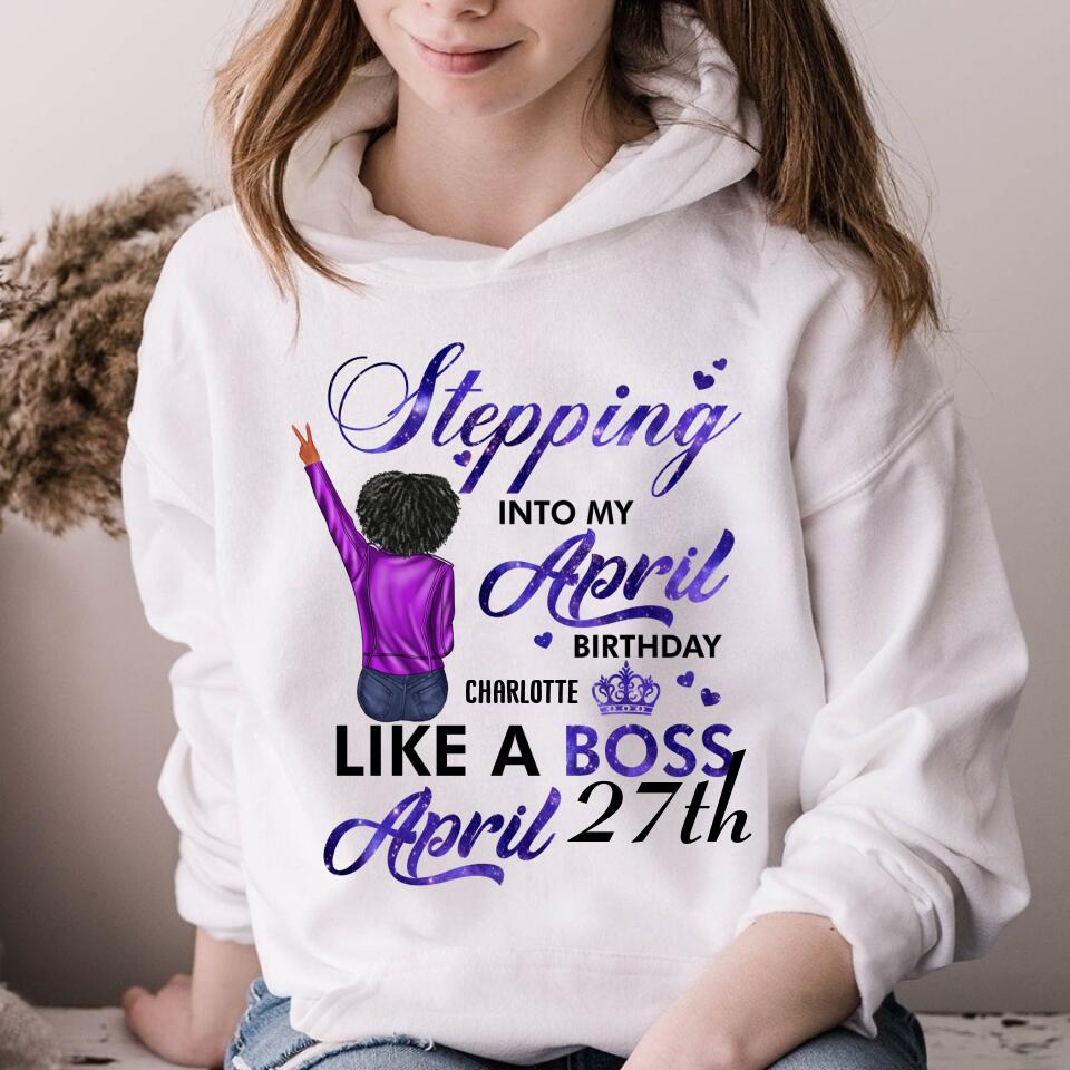 April Birthday Shirt, Custom Birthday Shirt, Queens Born In April, April Birthday Gifts, April shirts for Woman