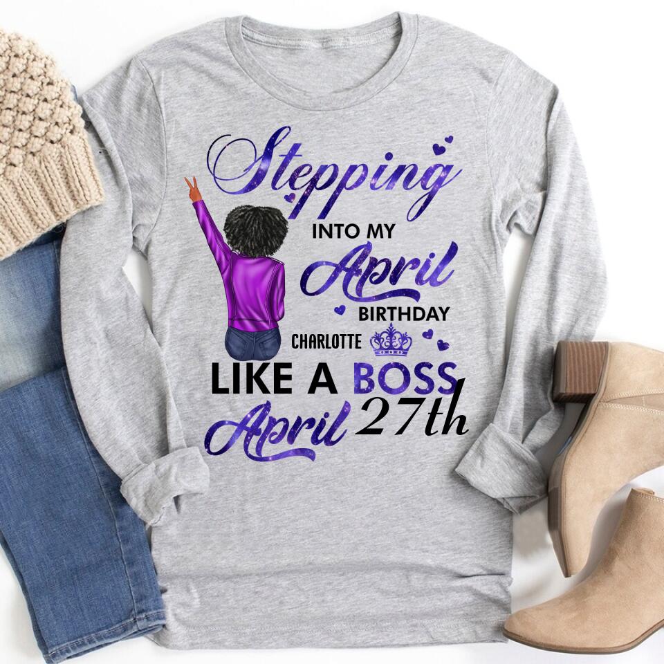 April Birthday Shirt, Custom Birthday Shirt, Queens Born In April, April Birthday Gifts, April shirts for Woman