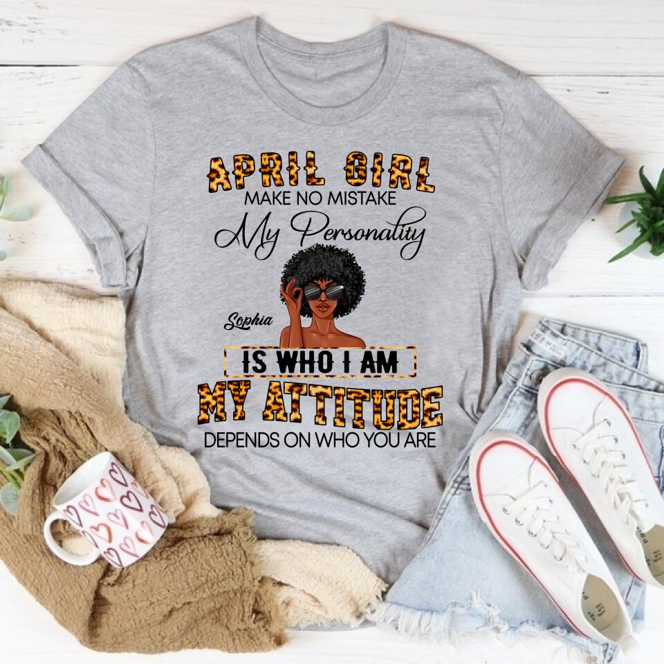 April Birthday Shirt, Custom Birthday Shirt, Queens Born In April, April Birthday Gifts, April shirts for Woman