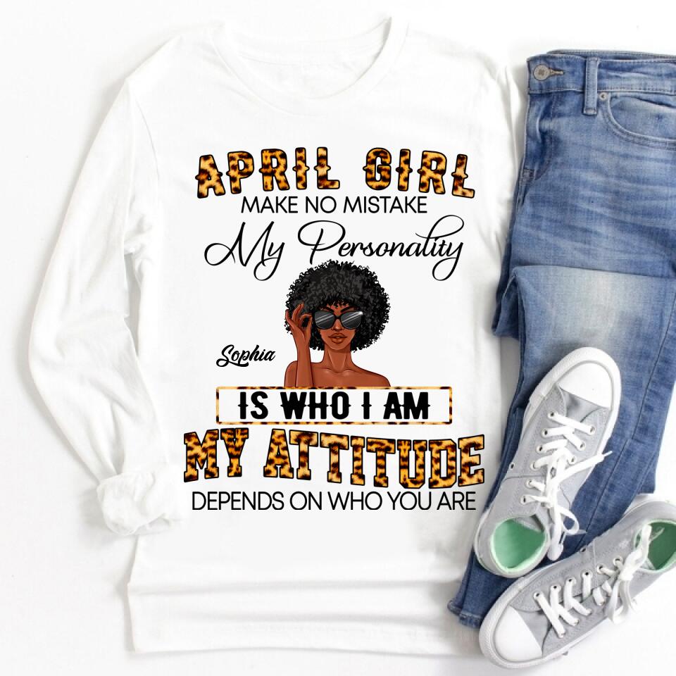 April Birthday Shirt, Custom Birthday Shirt, Queens Born In April, April Birthday Gifts, April shirts for Woman