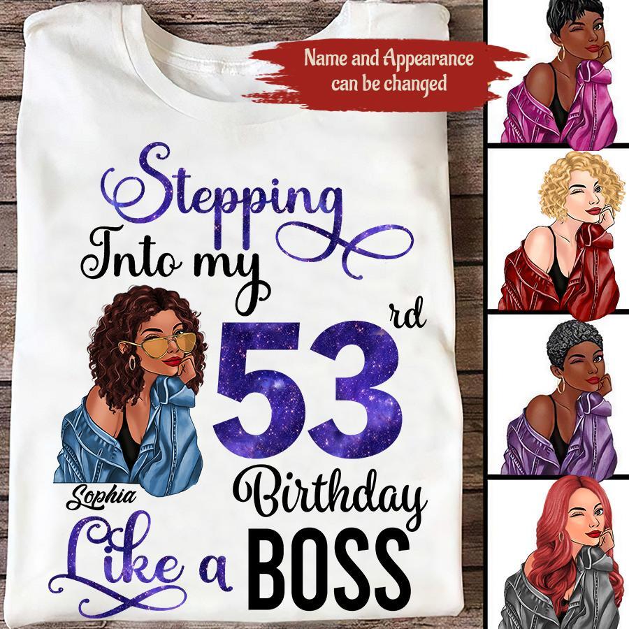 Chapter 53, Fabulous Since 1969 53rd Birthday Unique T Shirt For Woman, Custom Birthday Shirt, Her Gifts For 53 Years Old , Turning 53 Birthday Cotton Shirt-HCT